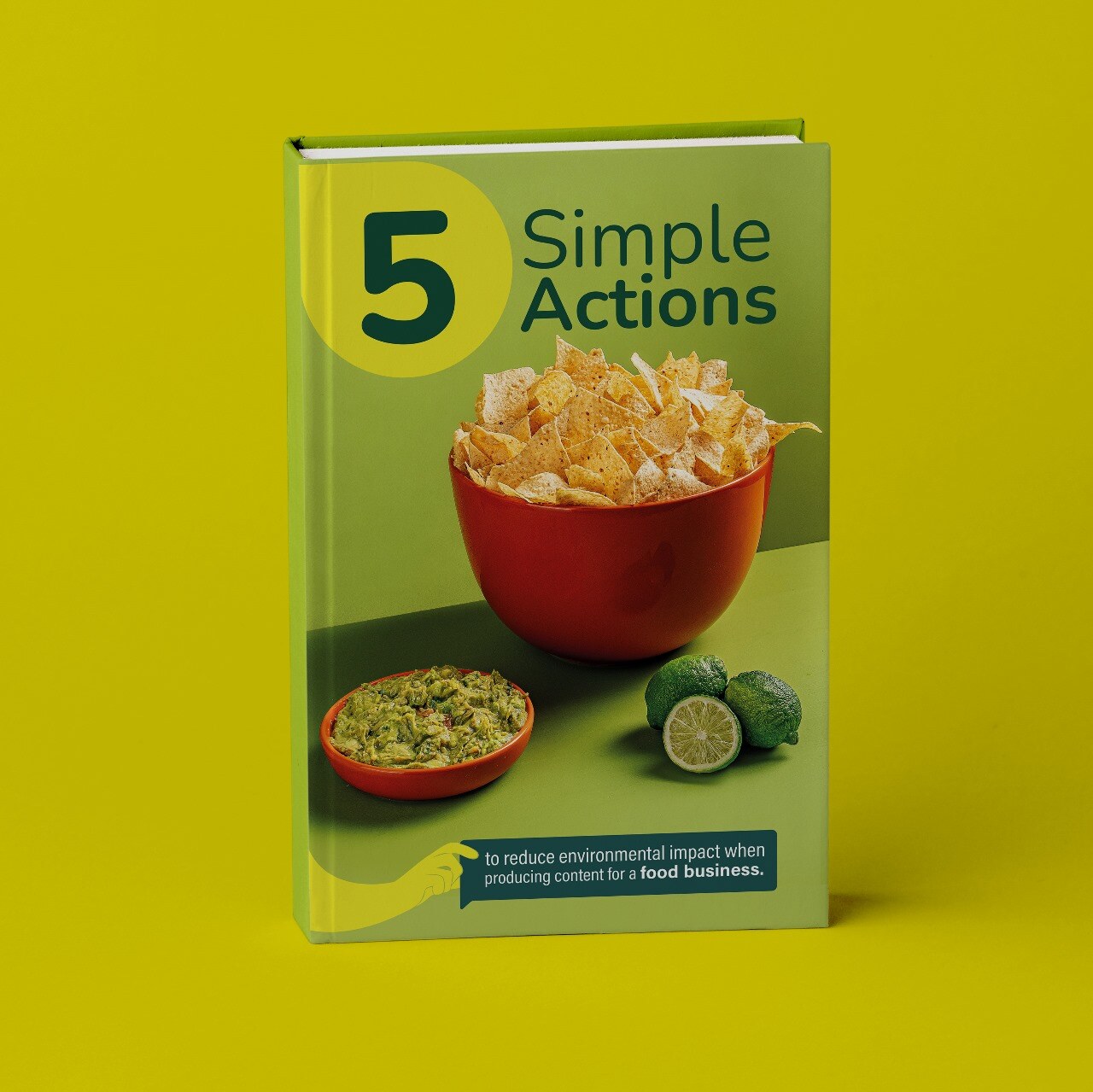 Food As Content 5 Simple Actions ebook cover